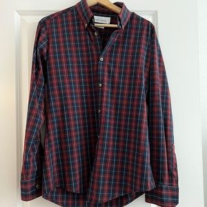 Mizzen + Main Leeward Trim Fit Button down.